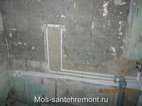 Разводка воды в Москве